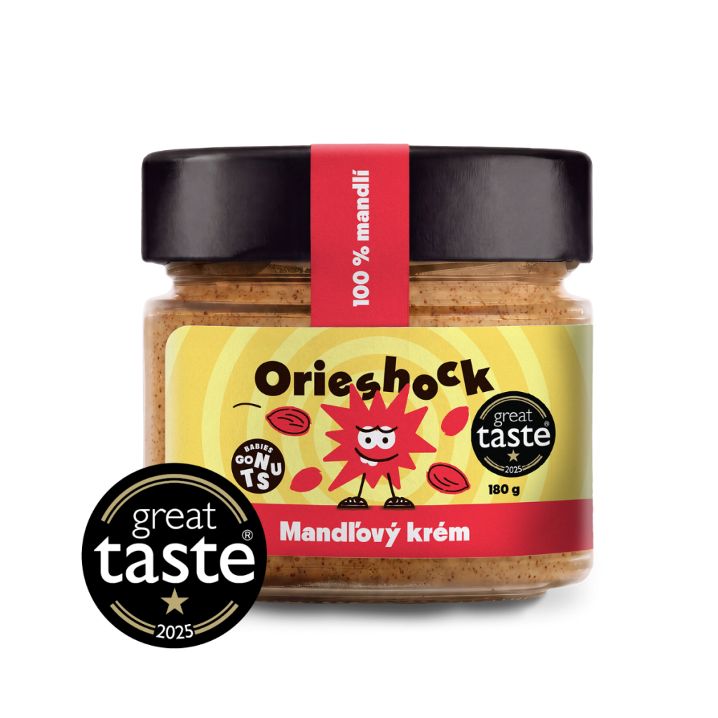 Orieshock 100 % Mandľové maslo