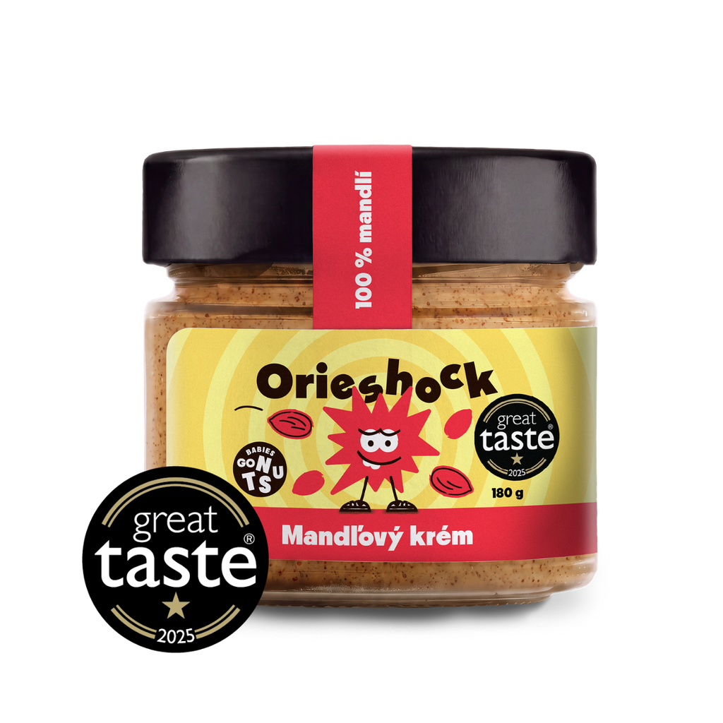 Orieshock 100 % Mandľové maslo